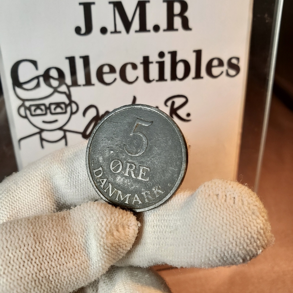 1950 Denmark 5 Øre - Frederik IX Circulated KM# 843.1